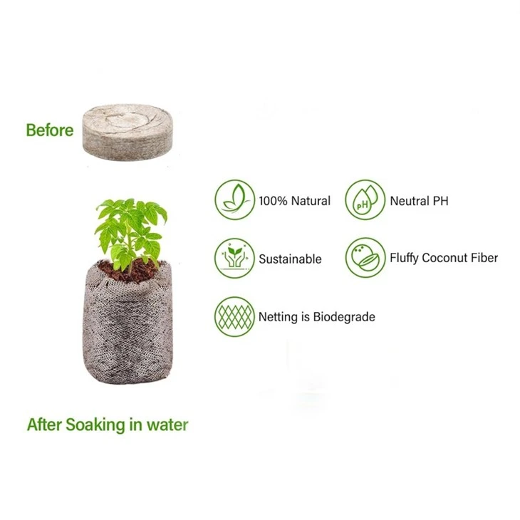 Coco Peat Plugs