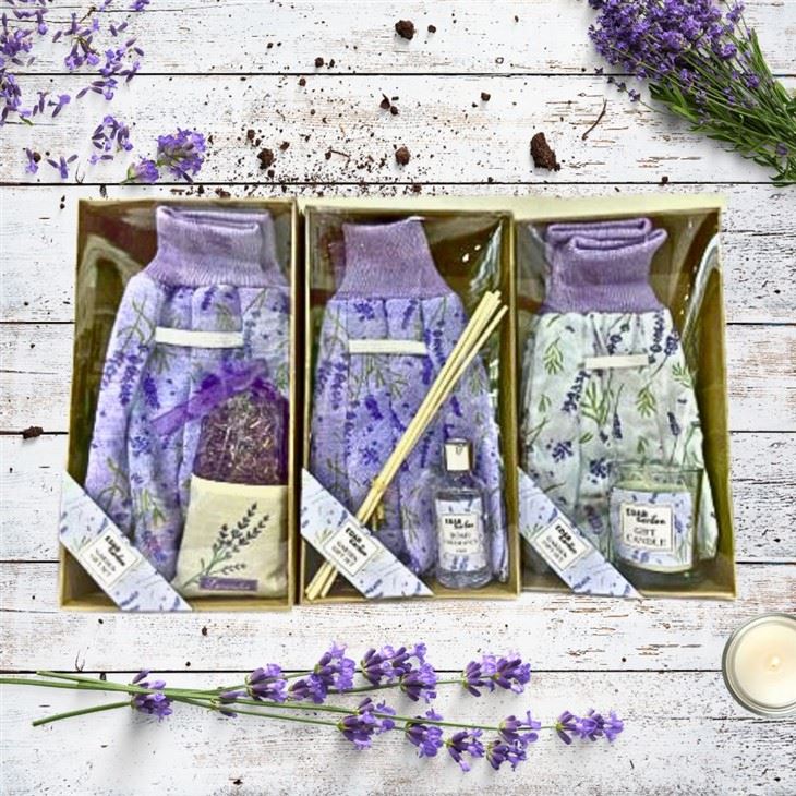lavender garden gift set